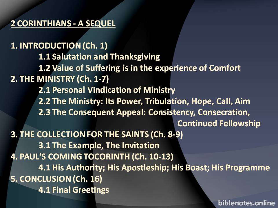 2 Corinthians - A Sequel
