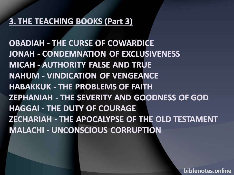 The Teaching Books (3/3)