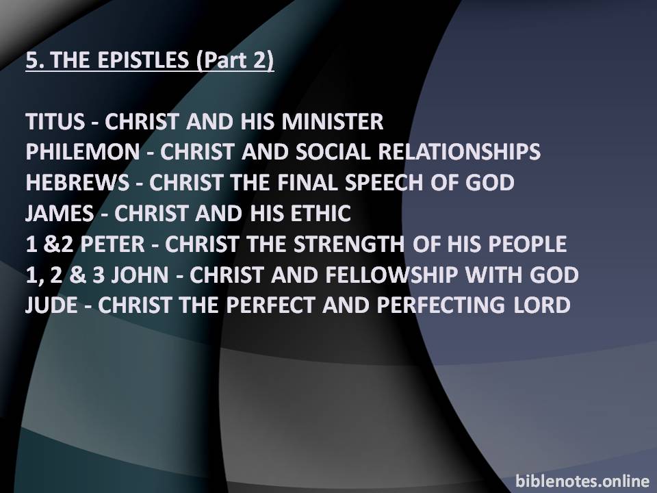 The Epistles (2/2)