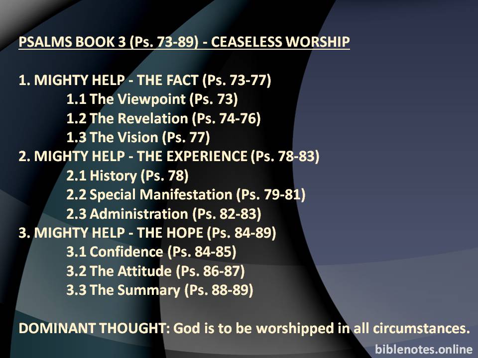 Psalms 73-89 - Ceaseless Worship