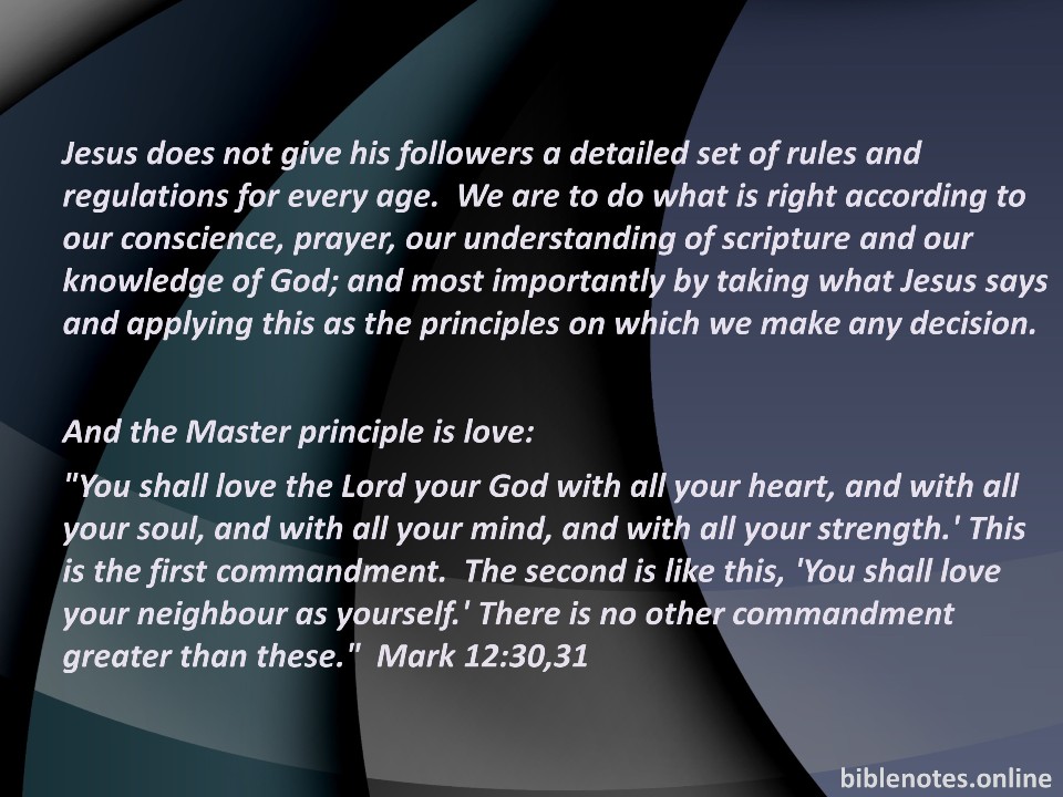 The Master Principle is Love (1/2)