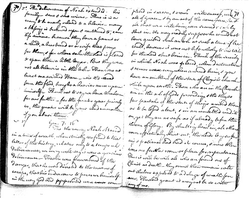 Image from Notebook of John Newton