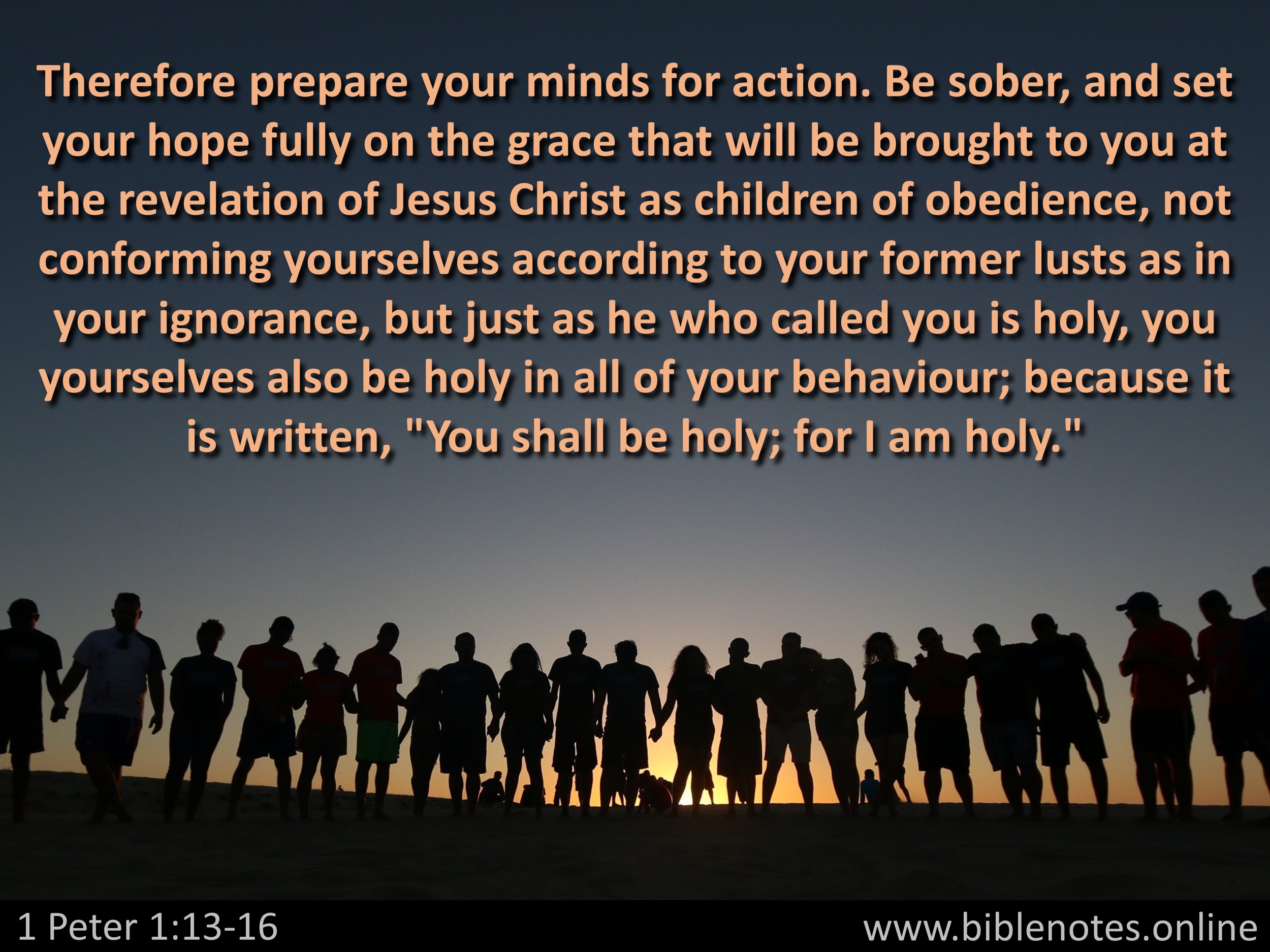 Bible Verse from 1 Peter Chapter 1
