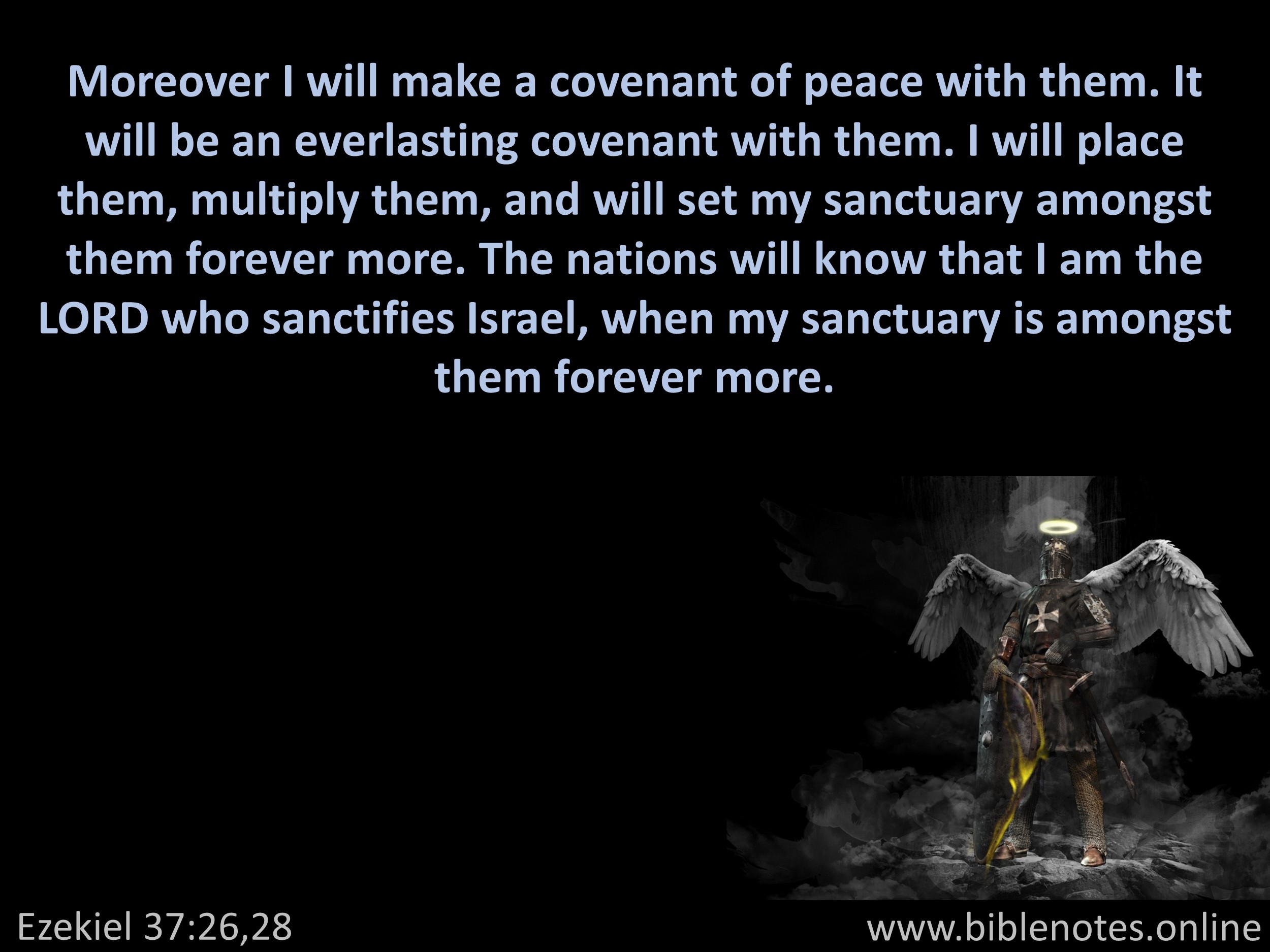 Bible Verse from Ezekiel Chapter 37