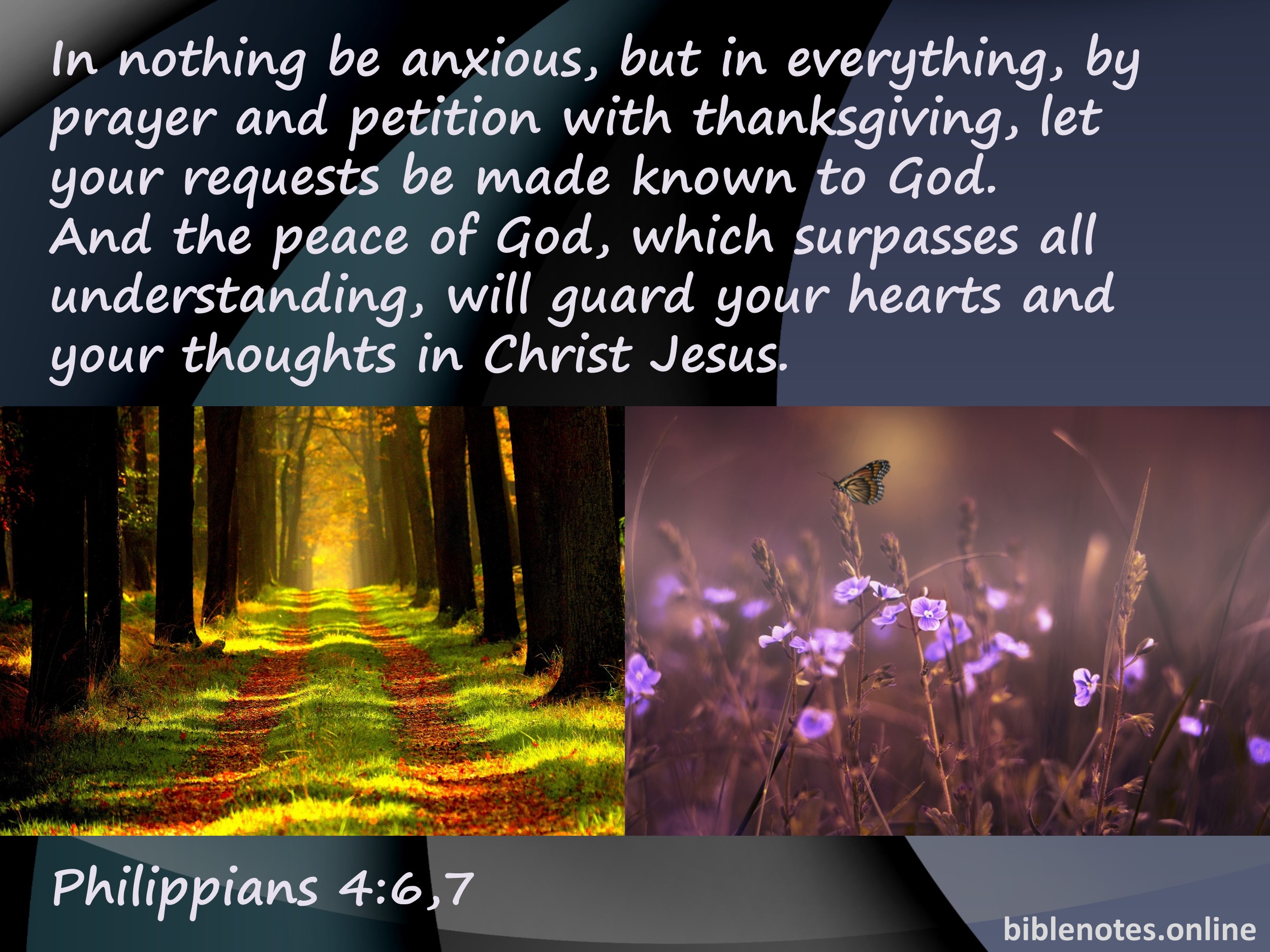 Favourite Bible Verse: Philippians 4:6-7