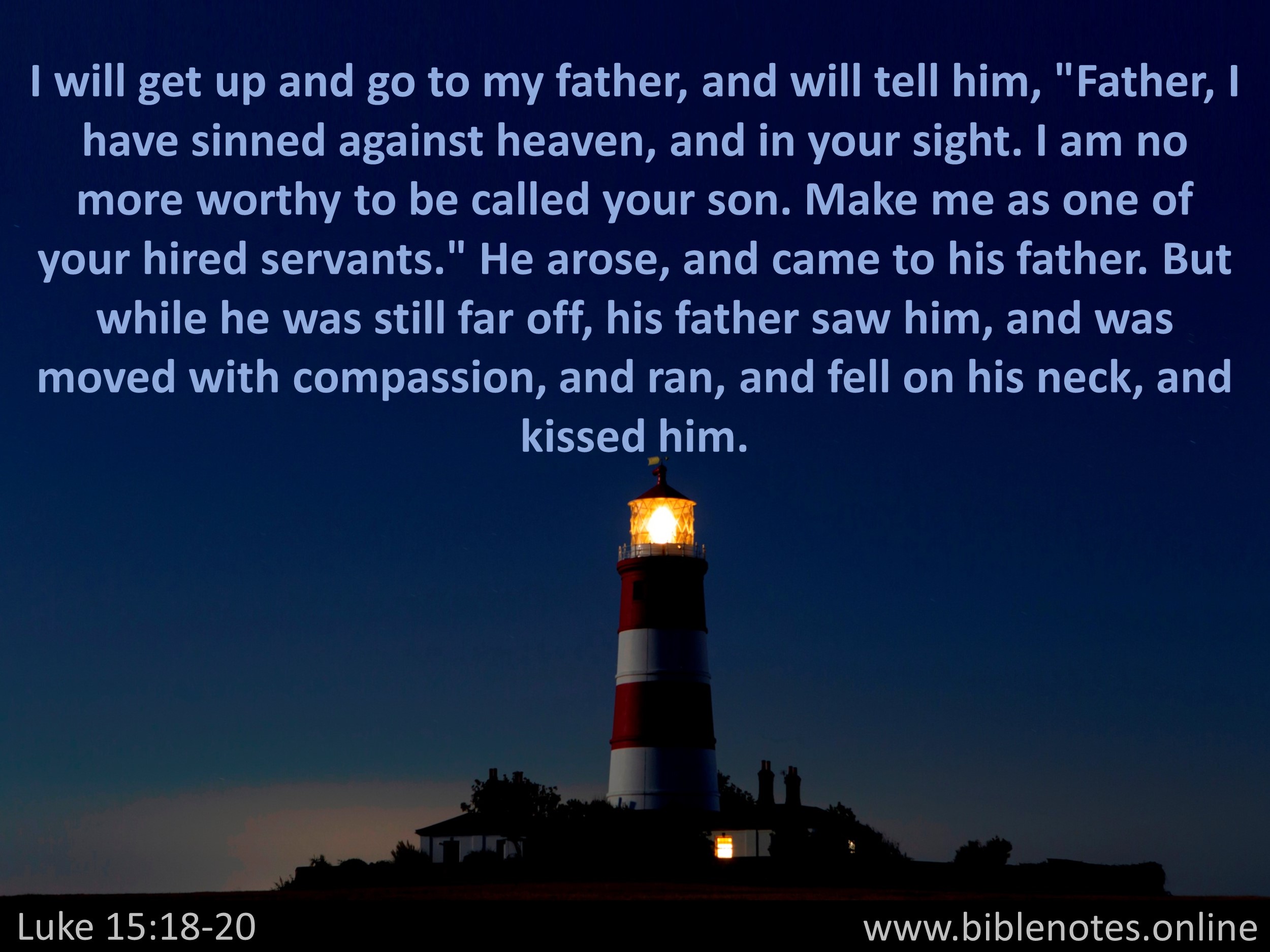 Bible Verse from Luke Chapter 15