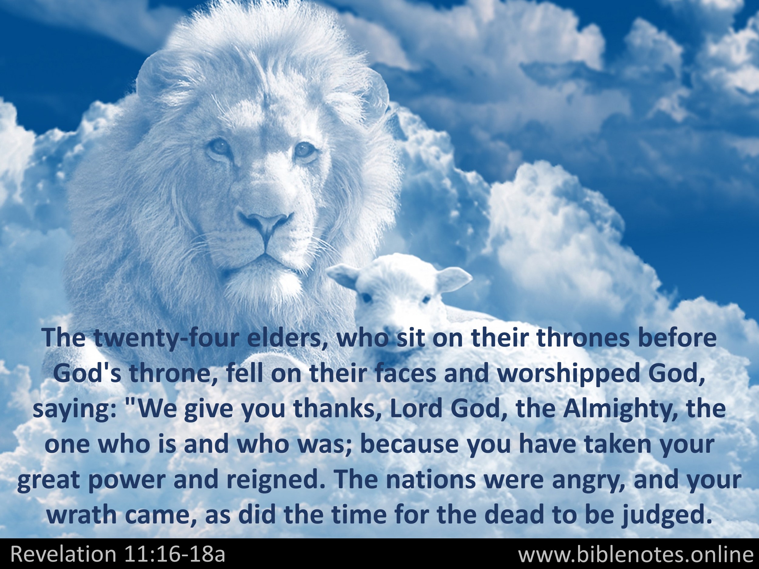 Bible Verse from Revelation Chapter 11
