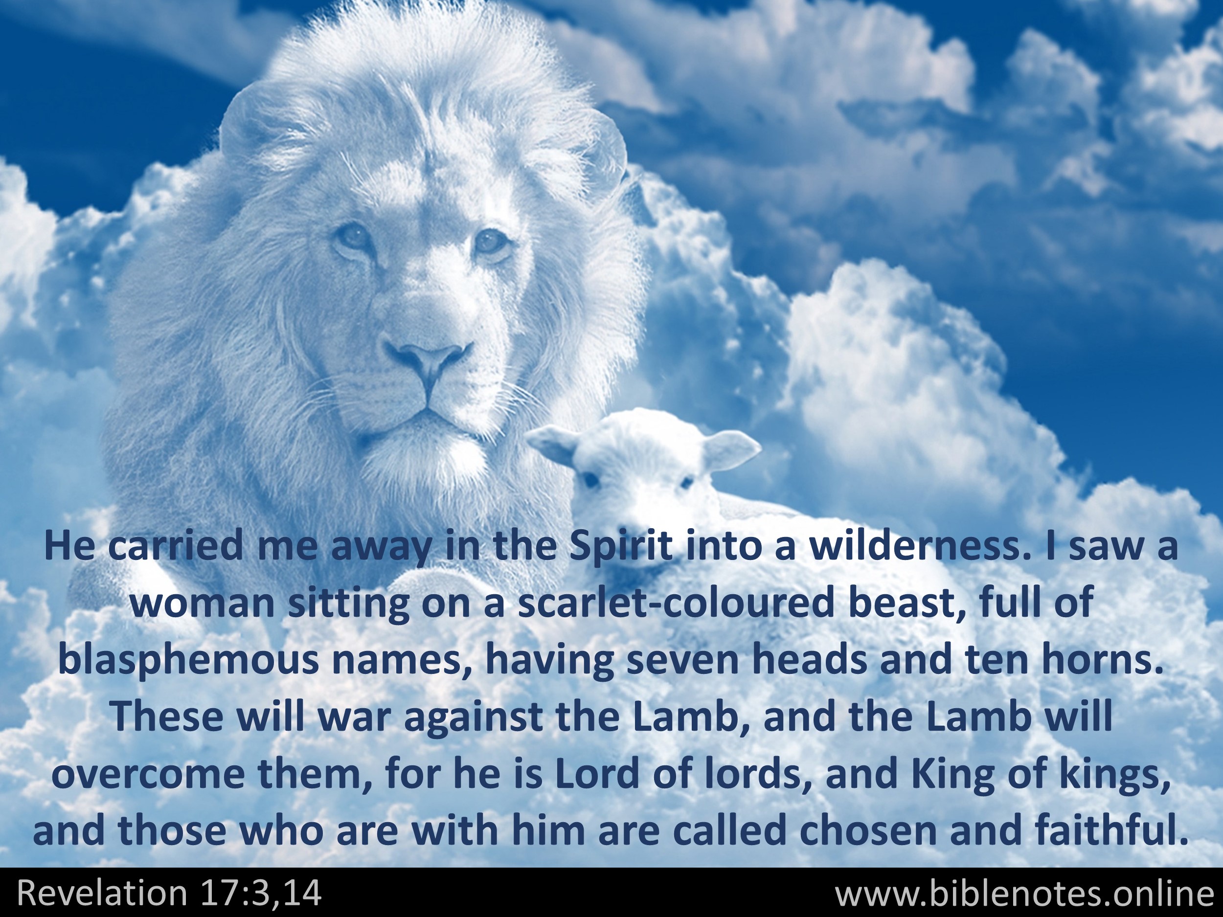 Bible Verse from Revelation Chapter 17